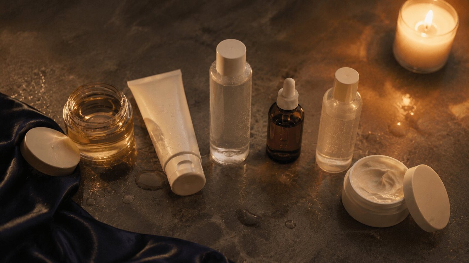 korean skincare night routine step by step repair recovery